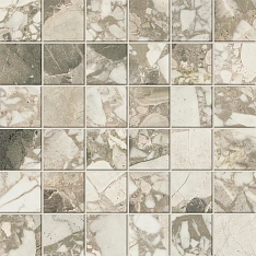 Atlas Concorde Rus Forte dei Marmi Mosaic Ceppo Apuano Cream Lapp 30x30 / Атлас Конкорд Рус Форте
 Дей
 Марми Мозаик Чепо Апуано Крим Лапп 30x30 